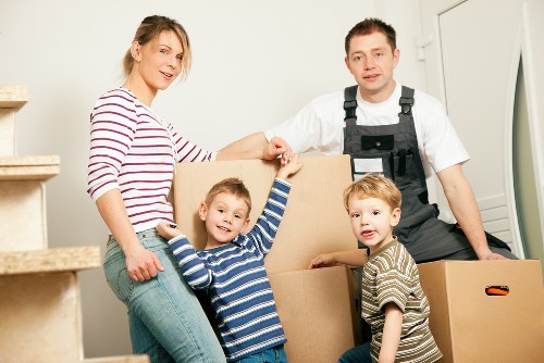 Packing and loading support for a Kidbrooke home move