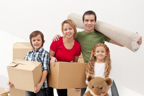 Packing and transporting office furniture and equipment