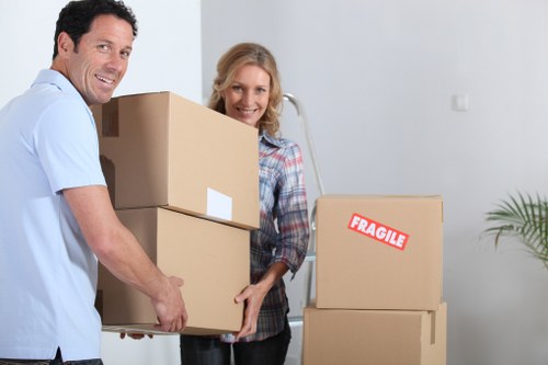 Local packing and unpacking service for homes and businesses in Kidbrooke